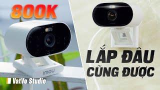 Review camera an ninh IMOU Versa: lắp đâu cũng dùng được, giá chỉ 800k