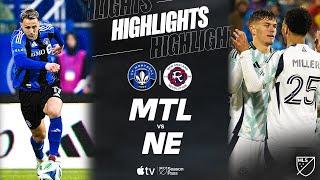 CF Montréal vs. New England Revolution | Full Match Highlights | Ilay Feingold Brace!