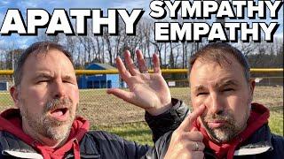 ENGLISH LESSON ON SYMPATHY, EMPATHY, AND APATHY