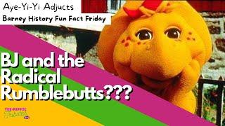 Aye-Yi-Yi Adjucts | Barney History Fun Fact Friday | Tee-Riffic Tributes