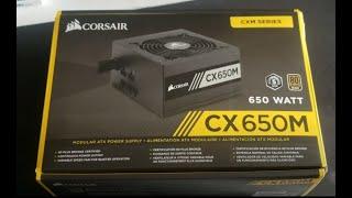 Today upgrade my PC power supply cx650m.