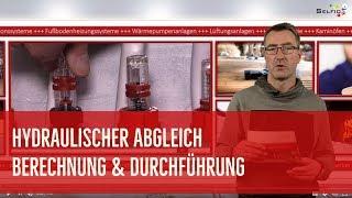 Hydraulischer Abgleich - Berechnung und Durchführung