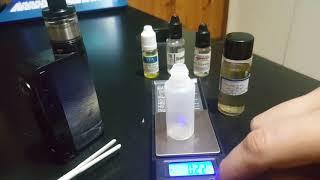 ازاي تعمل الايليكويد او سائل الشيشة الإلكترونية للفيب ..DIY e liquid بالعربي. ريسبي جديدة..