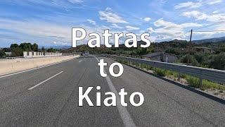 [4K] Driving from Patras to Kiato (GR)