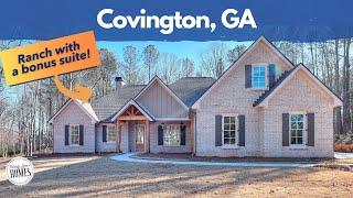  Gorgeous Covington Homes near a LAKE! | 4bd 3br Atlanta New Construction