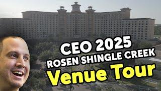 CEO 2025's Rosen Shingle Creek Orlando Venue Tour with Jebailey