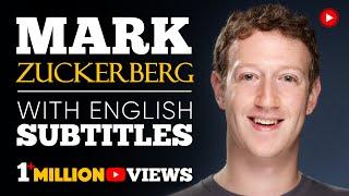 ENGLISH SPEECH | MARK ZUCKERBERG: Find Your Purpose (English Subtitles)