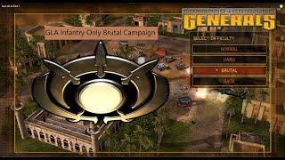 C&C Generals GLA Infantry Only Part 1 - Brutal Campaign