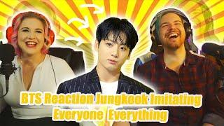 PRODUCERS REACT [ARCHIVE] - BTS Jungkook imitating everyone & everything Reaction