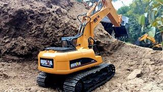 Mainan Excavator Huina 1580 || Rc EXCAVATOR construction Top