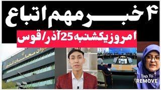 خبرهای مهم اتباع و مهاجرین افغانستان در ایران| امروز یکشنبه 25 آذر 1403 | #اتباع #malikzada_official