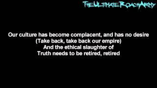 Papa Roach - Tyranny Of Normality { Lyrics on screen } HD