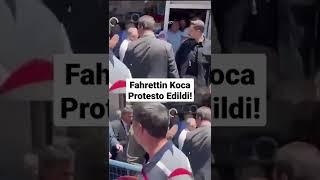 Fahrettin Koca Protesto Edildi! Fahrettin Koca Sinirlendi! KRT Haber