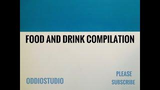 Foley food and drink compilation.