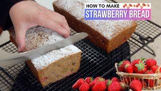  Spring Delight: Easy Strawberry Bread Recipe | AmyLearnsToCook