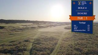 Hole 4: Dunure - Old Course, Royal Troon Golf Club (2020)