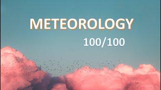 HOW TO SCORE 100 IN METEOROLOGY | DGCA EXAMS | DOC.PILOT10 AVIATION CLASSES