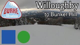 Burke Mountain Top to Bottom - Willoughby to Bunker Hill