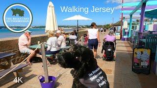 Walking Jersey - Grand Hotel to St Aubin (Part 1) #jersey #virtualhike #walking