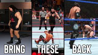 Bringing Back One Removed Feature From Every WWE 2K Game (For WWE 2K25)