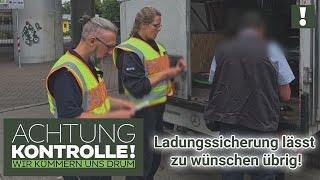 "Haben Sie schonmal was von LADUNGSSICHERUNG gehört?" "Nein!" | Achtung Kontrolle