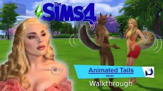 Galinda Plays The Sims! (Animated Tails Mod Walkthrough)