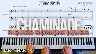 C. Chaminade "Idylle Arabe" pour Piano à quatre mains