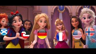 Vanellope meets the Disney Princesses (Native languages) | RALPH BREAKS THE INTERNET