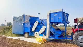 Semiautomatic groundnut thresher model Vikrent vaibhav agro Induestries