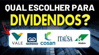 VALE VALE3, COSAN CSAN3, GERDAU GOAU4, , BRAP4, ITAÚSA ITSA4,  VALE A PENA INVESTIR EM HOLDING?