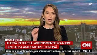 Alertă în Tulcea! Avertismente RO-Alert din cauza atacurilor cu dronă