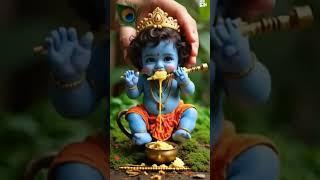 Tinylittle krishna #krishna #gopal #cute #krishnalove #kanha #kanhaiya #trending#shorts #makhanchor