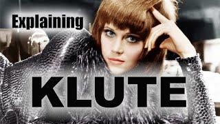 KLUTE film analysis--Bree Daniels and the killer are the same person! explained