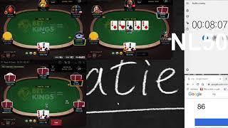 GG Poker NL50 Rush & Cash - Play and explain (4tables) ep.1