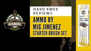 Ammo by Mig Jimenez Starter Brush Set Review