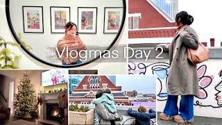 VLOGMAS DAY 2: Morning Skincare, GRWM, Brunch Downtown Nashville & More || Tania B Wells