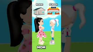 House vs School  #pkxd #shorts #trending #tiktok