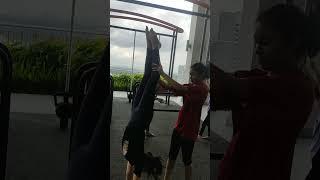 Outdoor Gymnastic Training