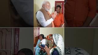 PM Modi gets emotional after having Khiri at a tribal family home, remembers his mother | #shorts