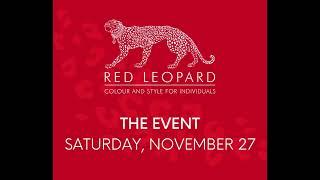 Red Leopard's Pre-Christmas Shopping Event, Saturday 27th November