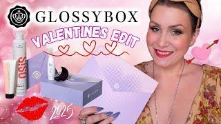 Unboxing GLOSSYBOX 2025 Valentines Beauty Edit & Code