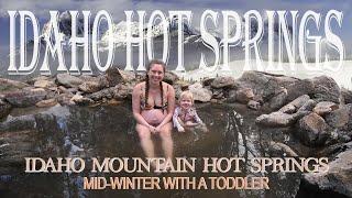 Cozy Winter Soak in Idaho’s Natural Hot Springs Family Adventure 4K