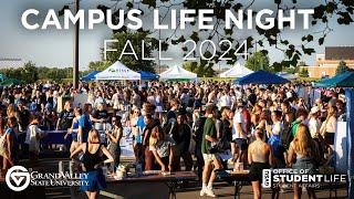 GVSU Campus Life Night Fall 2024