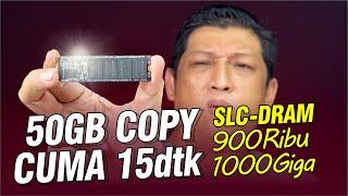 awas KEBURU NAIK !!! NVME gen 4 1TB sudah SLC & DRAM cuma 900rb an..BARANG LANGKA nih bos