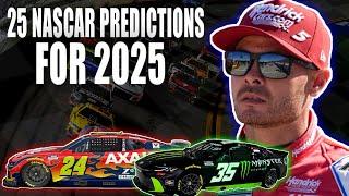 25 Predictions For the 2025 NASCAR Season