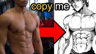 How I Got Baki-Level Shredded (Full Workout Routine)