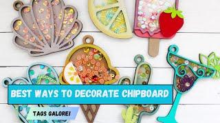 Decorating Chipboard Tags: My new Love!