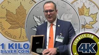 CoinWeek: 1 Kilo Silver Coin Recalls Canada's Numismatic History - 4K Video