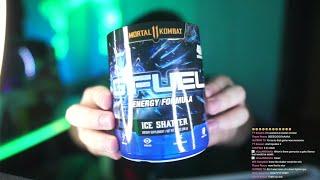 NEW! GFUEL - MK'11 "ICE SHATTER" FLAVOR - TASTE TEST & REVIEW!!!