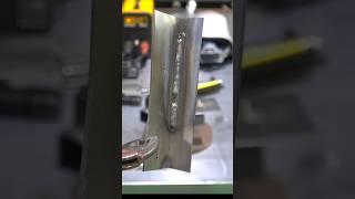 위에서 아래로 용접하려면?  #welding #stickwelding #tigwelding